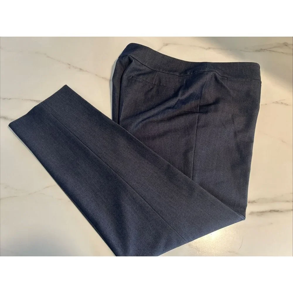 Nine West Womens Tapered Pants Stretch Workwear Size 10‎ 34X28